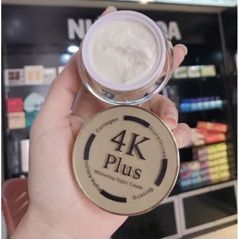 Kem Dưỡng 4K Plus Thái Lan Whitening Night Cream