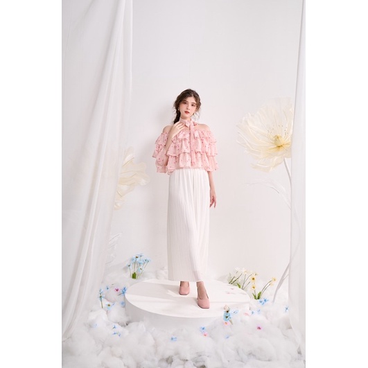 Áo tầng trễ vai Shine top