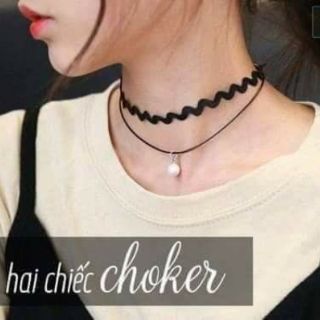 Vòng đeo cổ chocker 12 món