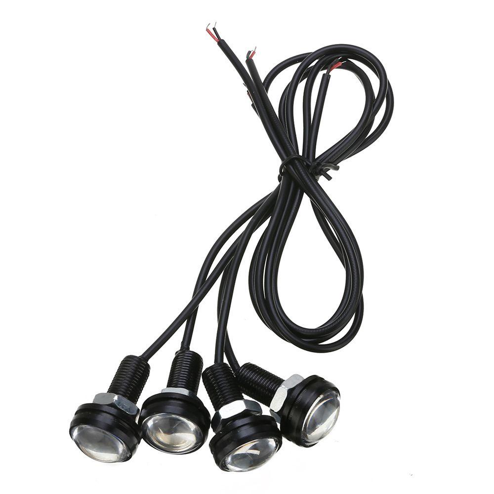 Bộ 4 Bóng Đèn Led 12V 5W Chất Lượng Cao Cho Tàu Thuyền / Xe Hơi