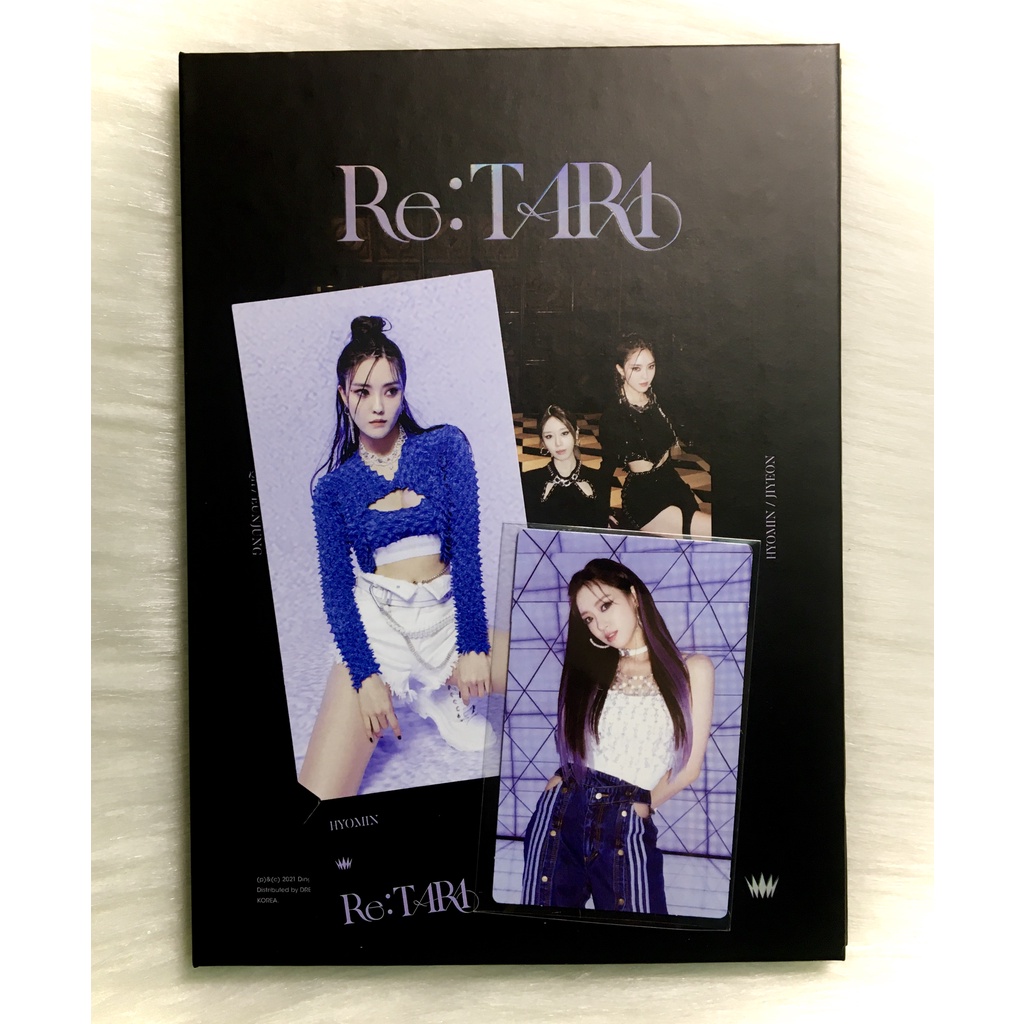 [OFF] T-ara - Re:T-ara chính hãng (kèm photocard và ticket) - tiara Eunjung Hyomin Qri Jiyeon
