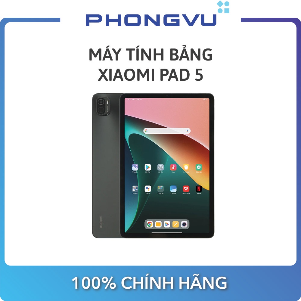 Máy tính bảng Xiaomi Pad 5 (6GB/256GB) (Xám) - Bảo hành 18 tháng