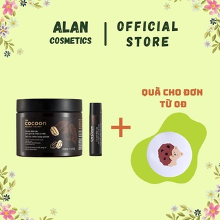 [Authentic] Tẩy tế bào chết môi Cafe Đắk Lắk Cocoon 5g