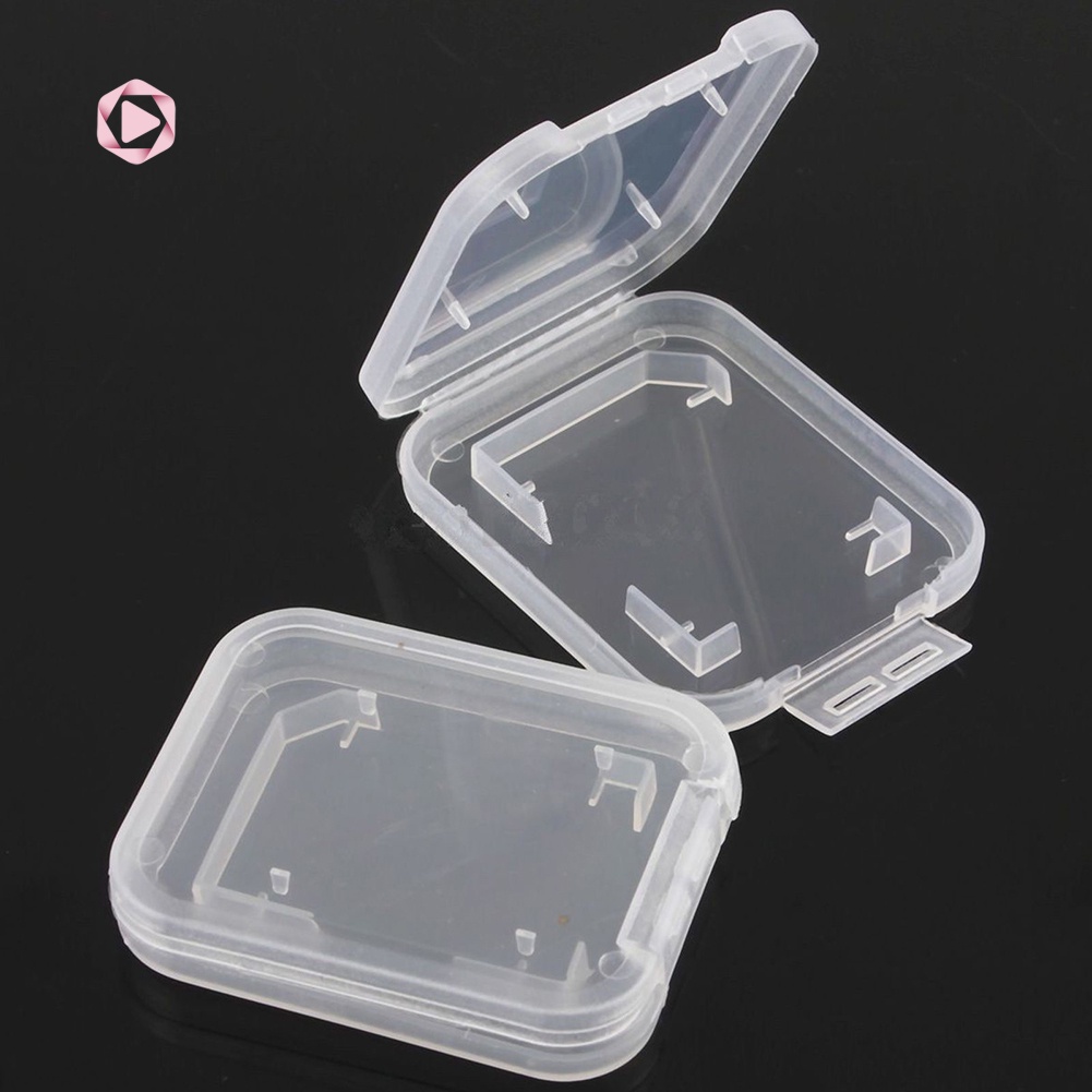 Set 10 Hộp Đựng Thẻ Nhớ Sdhc Trong Suốt Giá Đỡ | BigBuy360 - bigbuy360.vn