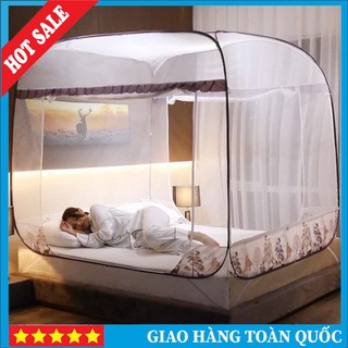 Mùng chụp tự bung hoài phát-màn chụp tự bung đỉnh rộng - mùng chụp đủ size gấp gọn chống muỗi
