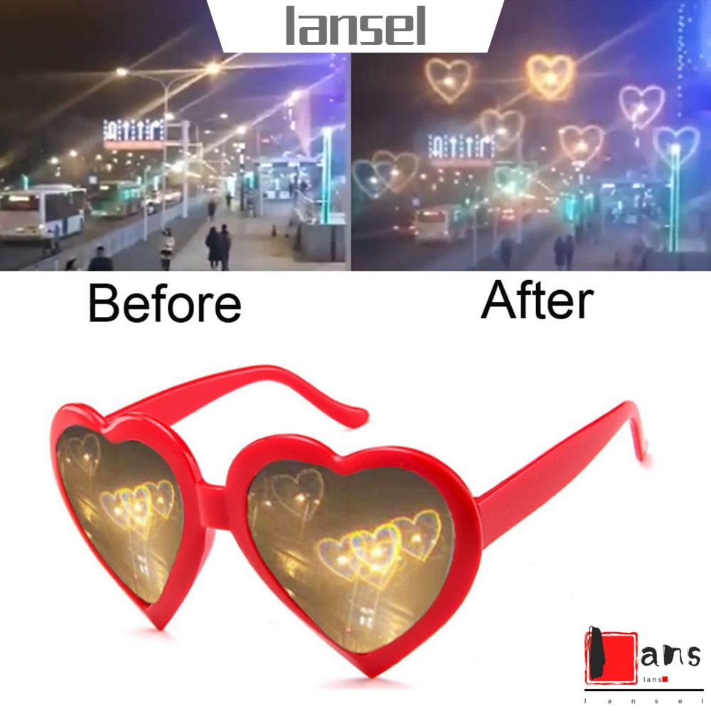 Kính Mát Hình Trái Tim Hiệu Ứng Đặc Biệt Bền Bỉ Thời Trang