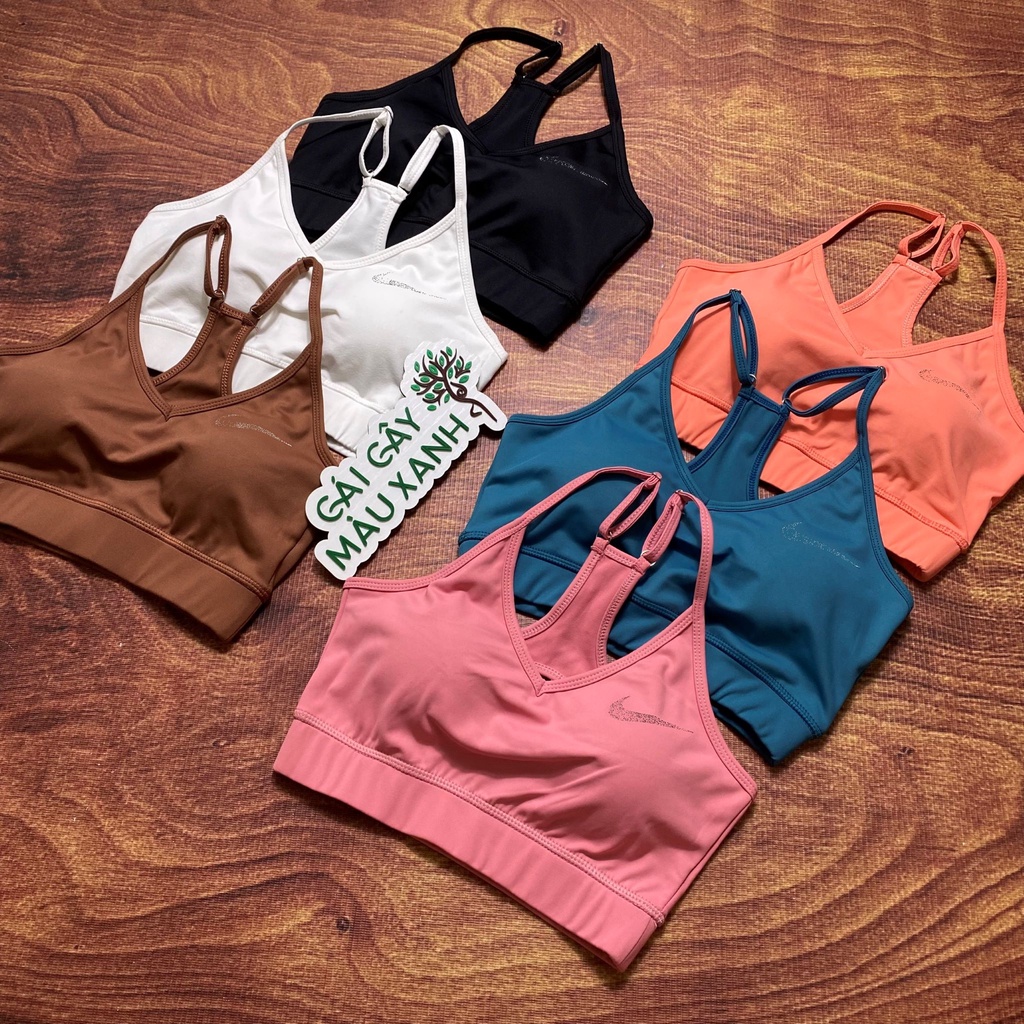 Bra Tập Gym Yoga 2 Dây Cổ Tim Siêu Hot