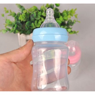 Bình sữa cổ rộng Baby Age 180ml