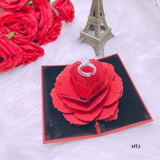 Hộp đựng nhẫn valentine