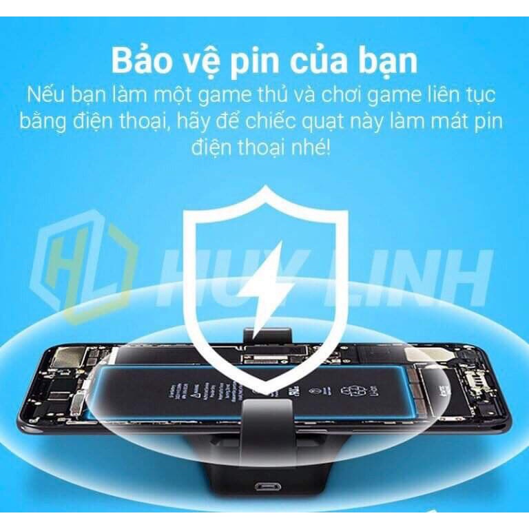 QUẠT TẢN NHIỆT MEMO DL01 CHO ĐIỆN THOẠI