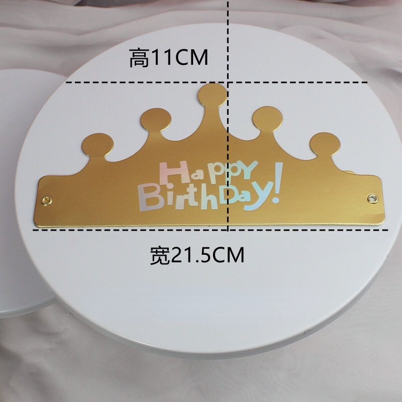 (Spot) Mũ Sinh Nhật Có Thể Gấp Lại Được Gói Riêng Biệt Mũ Sinh Nhật Chất Lượng Cao Cho Trẻ Em Người Lớn