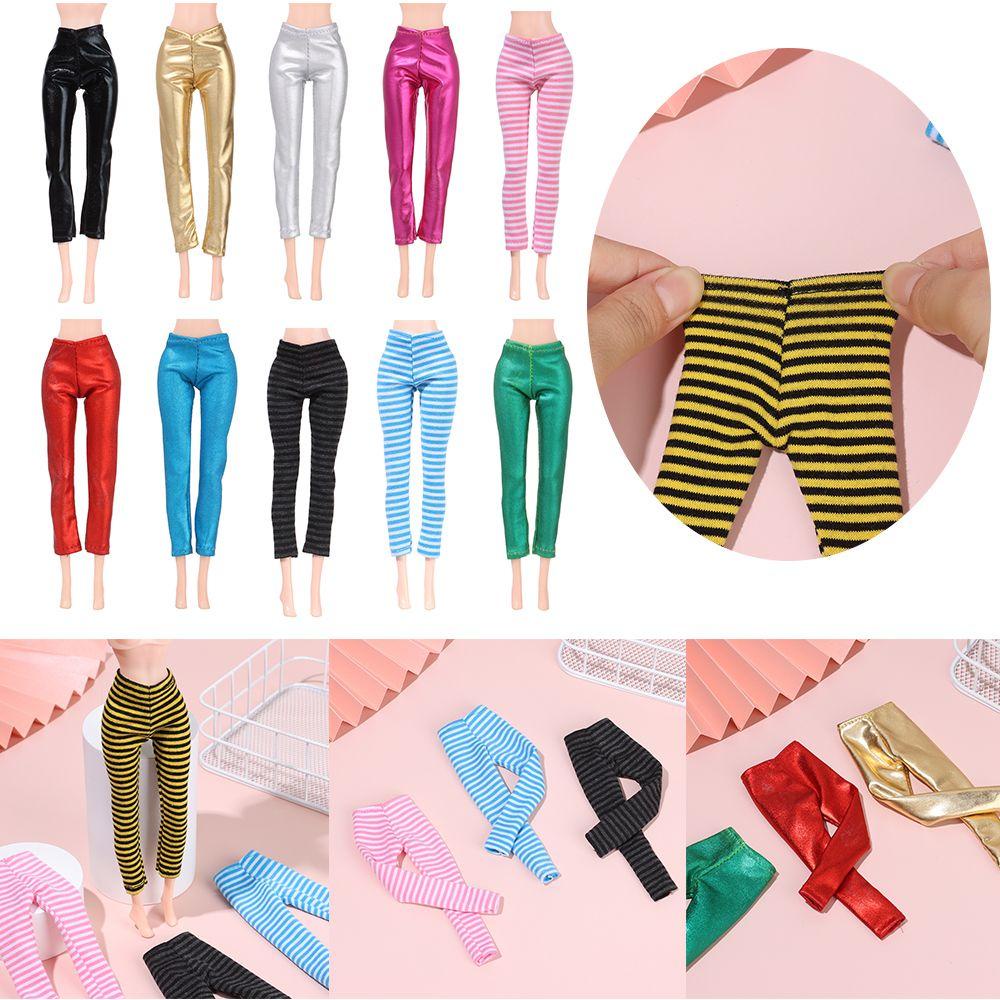 BEBETTERM Quần Da PU Màu Kẹo Cho Búp Bê
