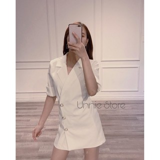 Váy Blazer trắng sang trọng