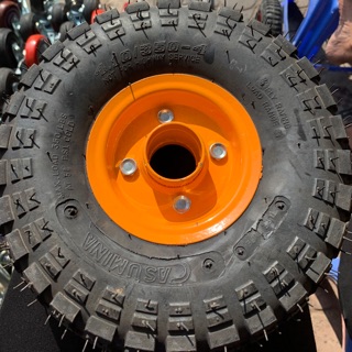 Bánh xe đẩy hàng dùng săm lốp hơi cỡ 4.10/3.50-4