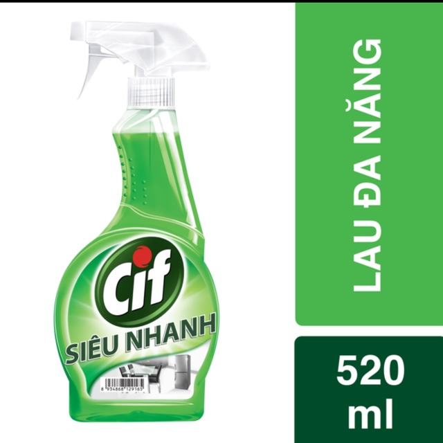 Cif xịt đa năng 520ml