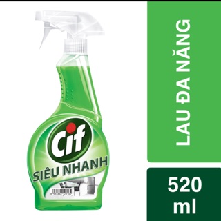 Cif xịt đa năng 520ml