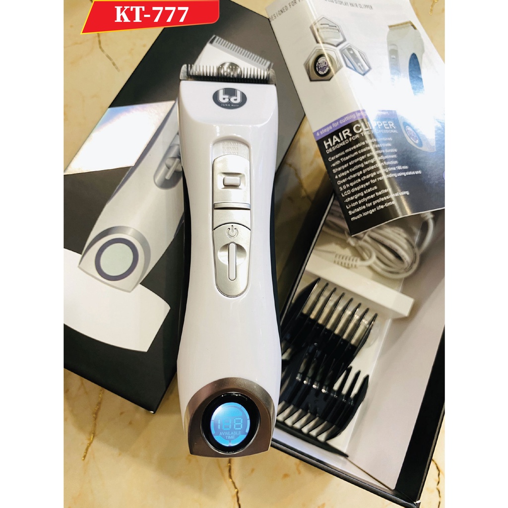 TÔNG ĐƠ cắt tóc THIẾT KẾ đèn LED sang trọng KT-777