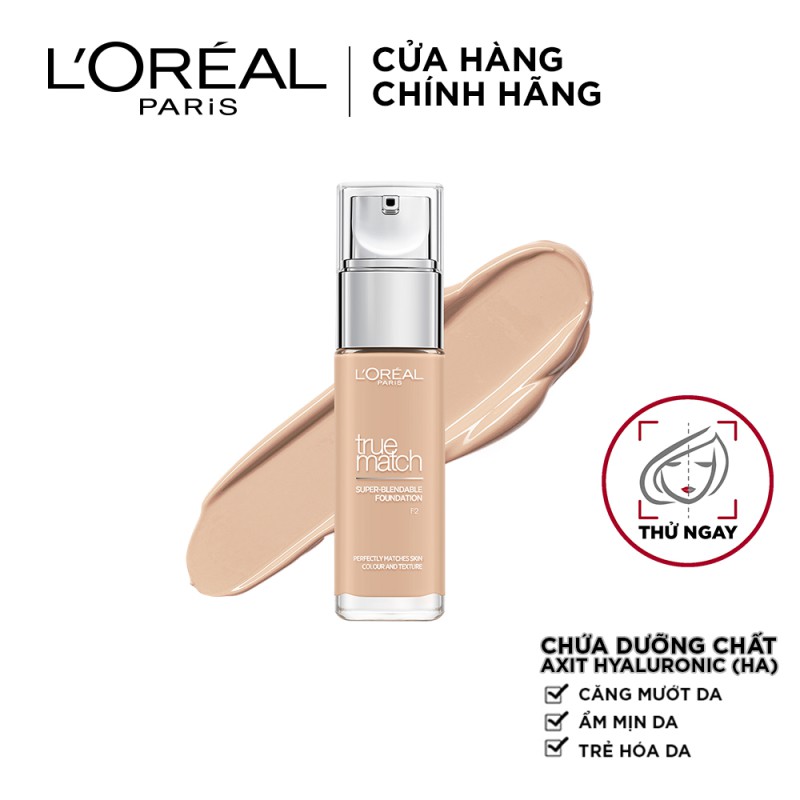 Kem nền lâu trôi dạng lỏng L'Oreal Paris True match Blendable Foundation 30ml