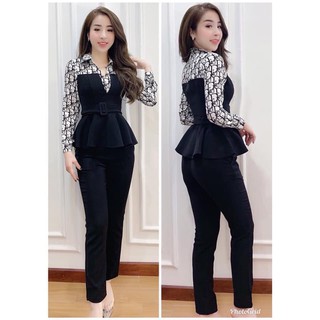 Set trang phục công sơ thanh lịch