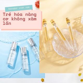 Bộ chăm sóc da siêu trẻ hóa nâng cơ không xâm lấn: Toner - Ống nâng cơ tinh chất Gold protein - Chỉ vi phân