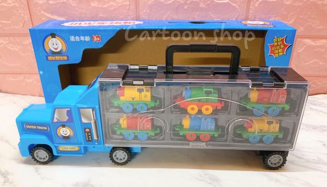 Đồ chơi xe công chở xe lửa Thomas