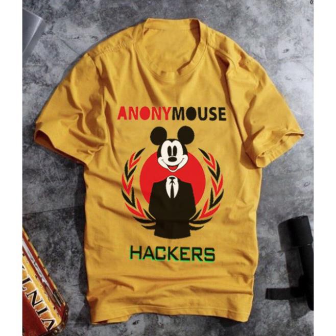 [Hàng Độc] Áo thun Hacker ANONYMOUSE Siêu Hot | Hàng Độc | Áo Hacker (Ảnh thật)