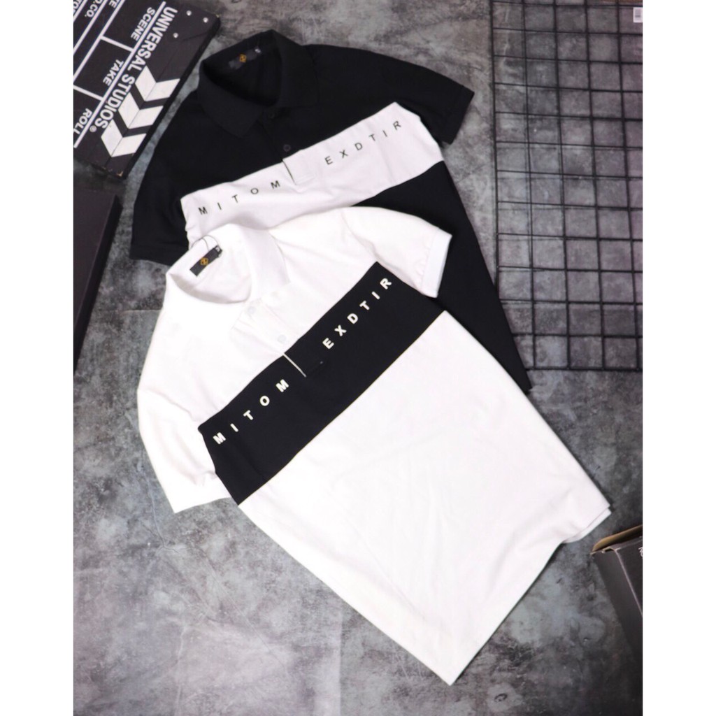 Áo thun nam cao cấp Havis Mitom phối màu phong cách mạnh mẽ AHQ212