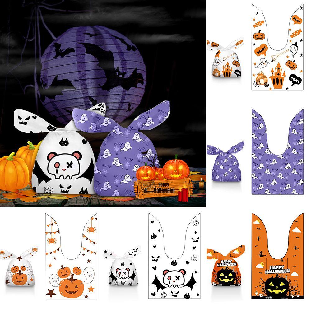 Bộ 50 Túi Đựng Bánh Kẹo Phong Cách Halloween