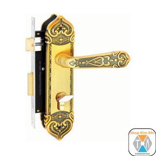Khóa Cửa Tay Gạt Việt Tiệp 04341 ( Khóa thông phòng)