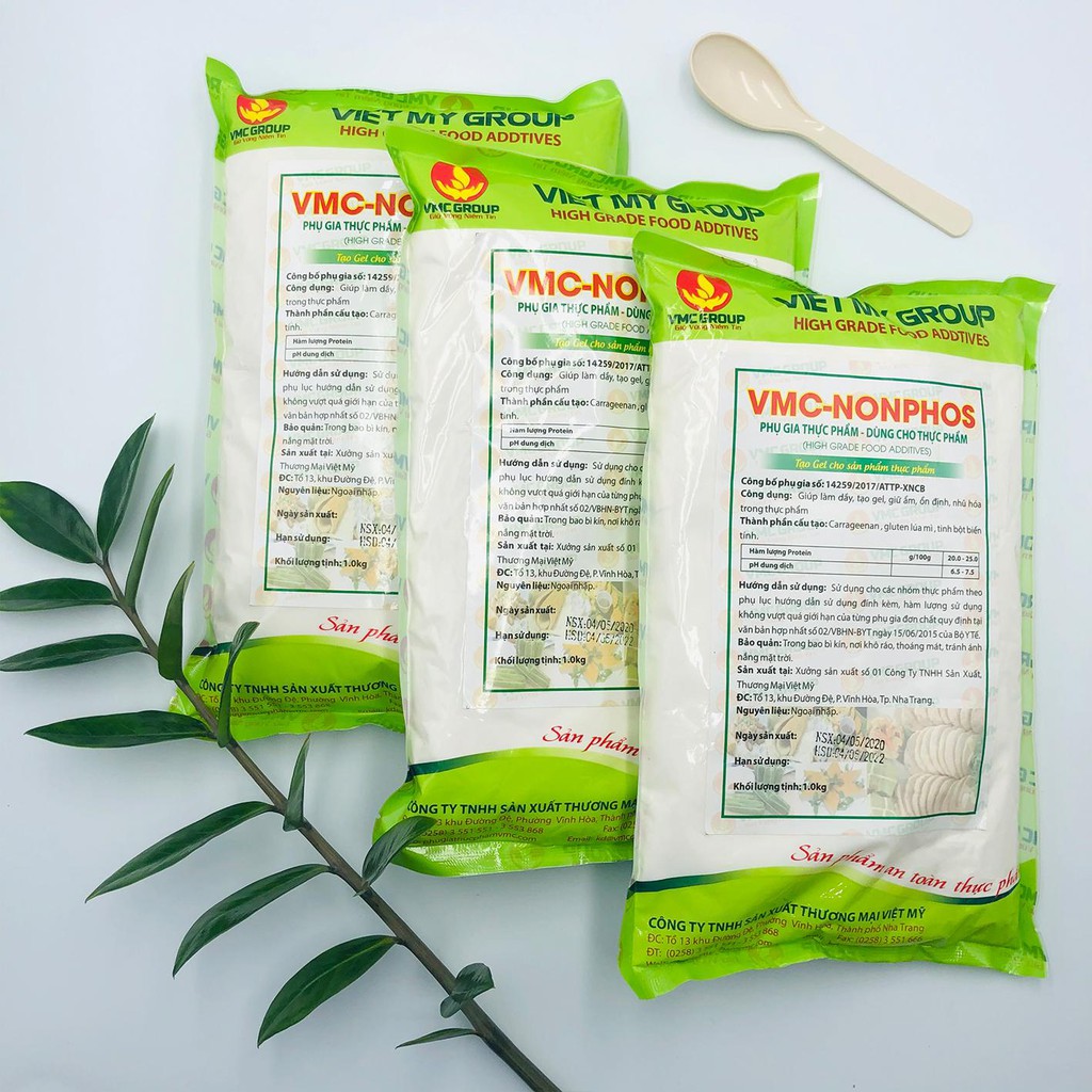VMC NONPHOS - CHẤT TẠO DAI GIÒN TỪ THIÊN NHIÊN THAY THẾ HÀN THE