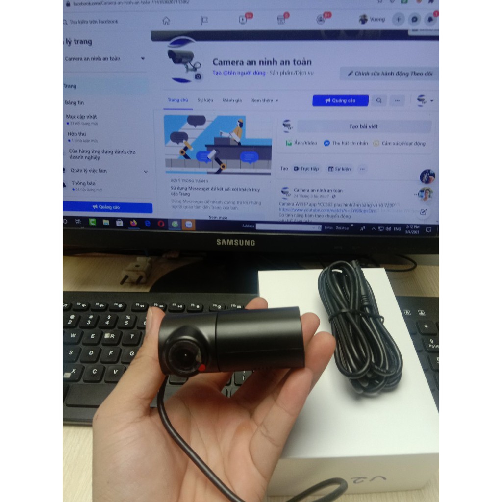 CAMERA HÀNH TRÌNH V2 WIFI APP ROADCAM | BigBuy360 - bigbuy360.vn