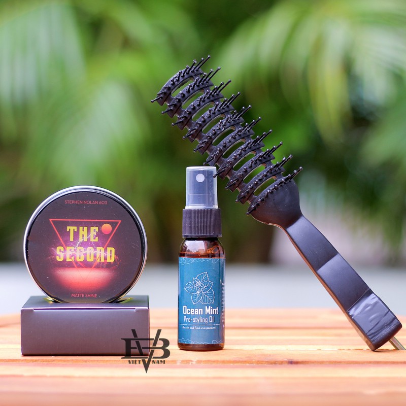 [Chính Hãng] Sáp Vuốt Tóc Stephen Nolan 603 56g: First Time, The Second, The Eternal, Dark Time + Tặng Lược &amp; Pre 30ml