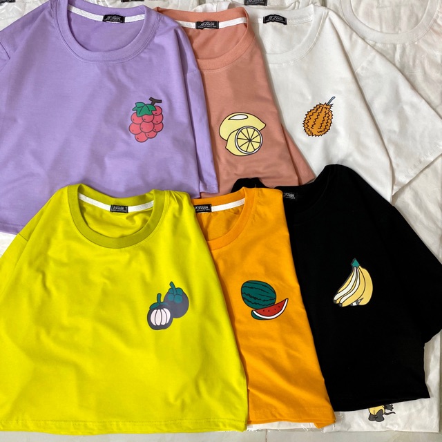 [Mã WASKT410K giảm 10K đơn 50K] [ HÌNH THẬT ] Áo Croptop TRÁI CÂY Unisex | BigBuy360 - bigbuy360.vn