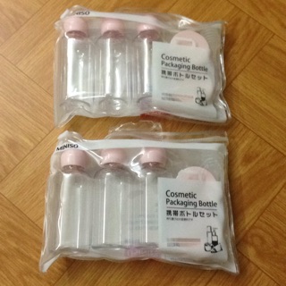 Bộ sang chiết mỹ phẩm Miniso