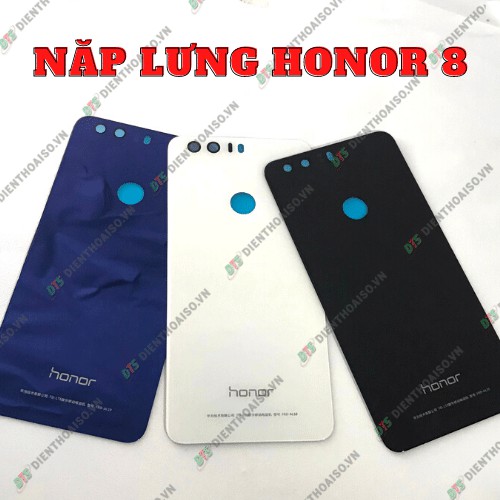 Nắp lưng Huawei honor 8 xanh ,trắng, đen