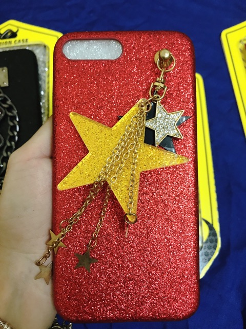[Xả nhanh] Ốp lưng iphone case 6plus 7plus 8plus màu đỏ ngôi sao Việt Nam