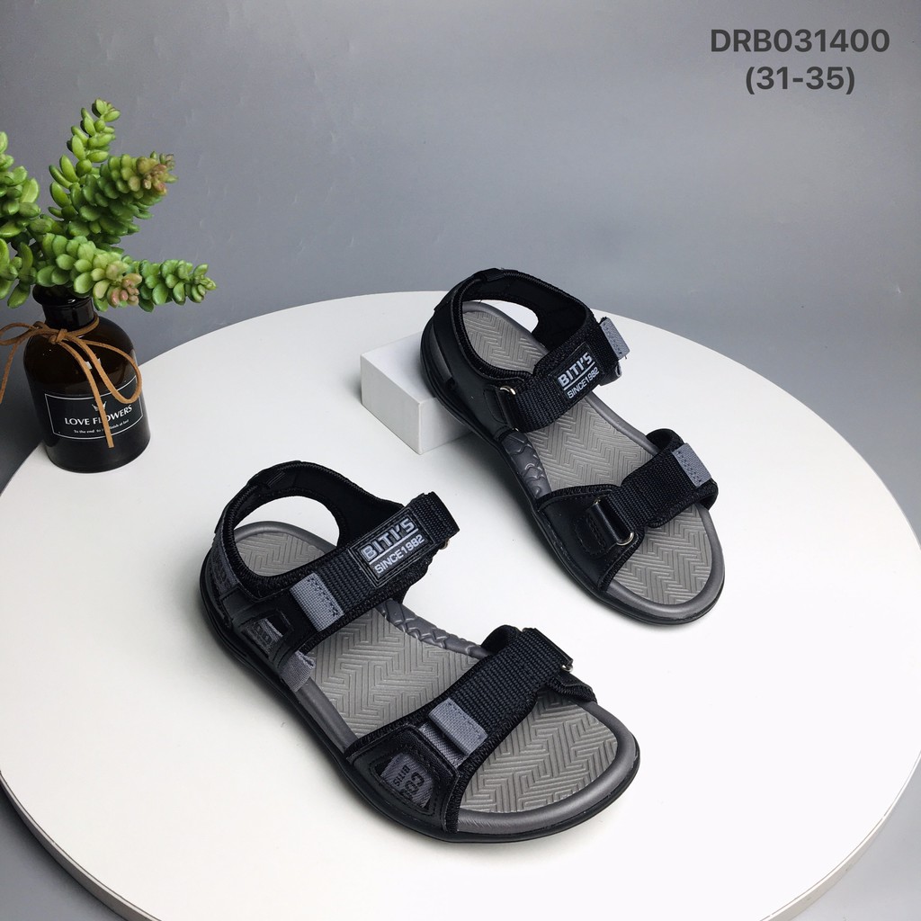 Sandal bé trai 31-35 ❤️FREESHIP❤️ Dép quai hậu học sinh đế siêu nhẹ DRB031400