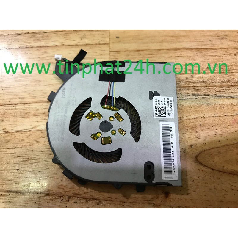 Thay FAN Quạt Tản Nhiệt Laptop Dell Vostro 5468 5568 V5568 V5468 0W0J85 DC28000ICR0