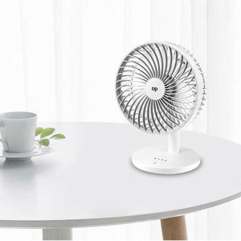Quạt sạc pin để bàn DP 7625 chính hãng siêu mát pin lâu