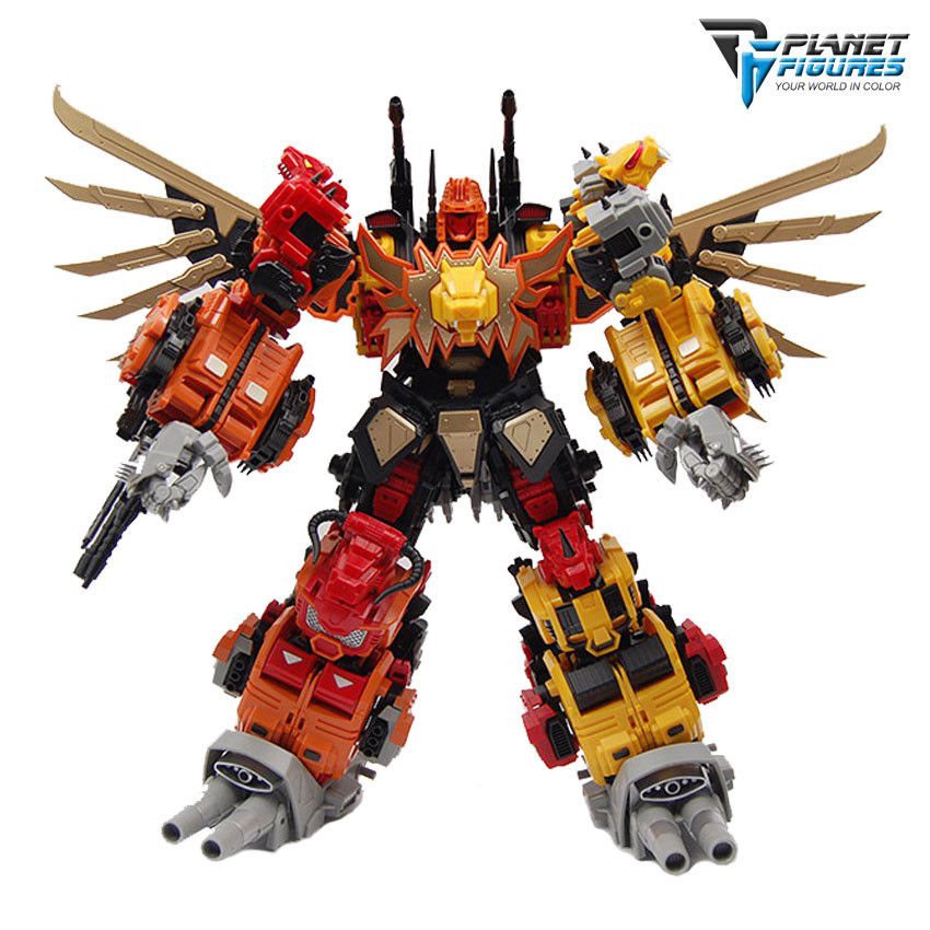 Bộ 5 Mô hình JINBAO Transformers Combiner Predaking DF-01 K.O Oversize