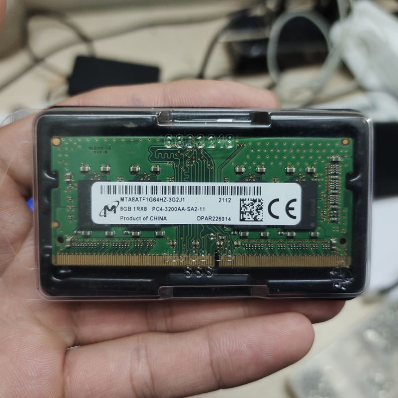 Ram Laptop 8GB 16GB Micron DDR4 Bus 3200MHz SODIMM - BH 3 Năm