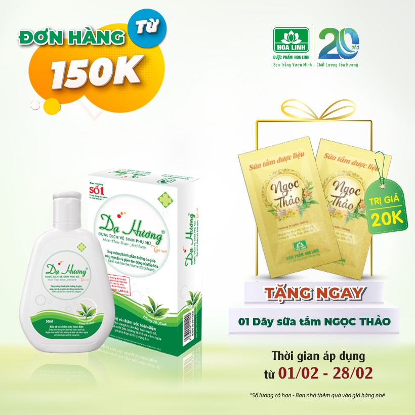 Dung dịch vệ sinh - dạ hương trà xanh 100ml - ảnh sản phẩm 1