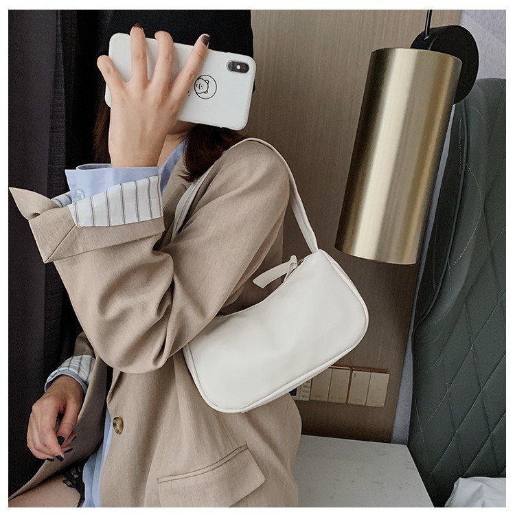 Túi Đeo Vai, Kẹp Nách Da Mềm Kiểu Pháp Xinh Xắn | BigBuy360 - bigbuy360.vn