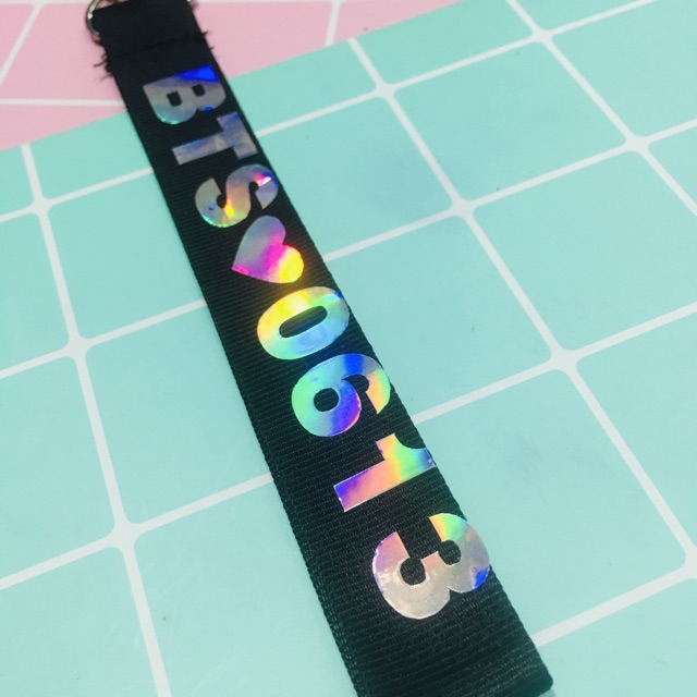 Nametag kpop , dây strap KPOP