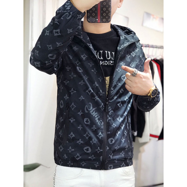 Áo khoác dù Nam Nữ Unisex Họa Tiết 3D Cao Cấp Vải dù 2 lớp Túi Có Dây Kéo Chống Nắng,Cản gió,Chống tia UV .
