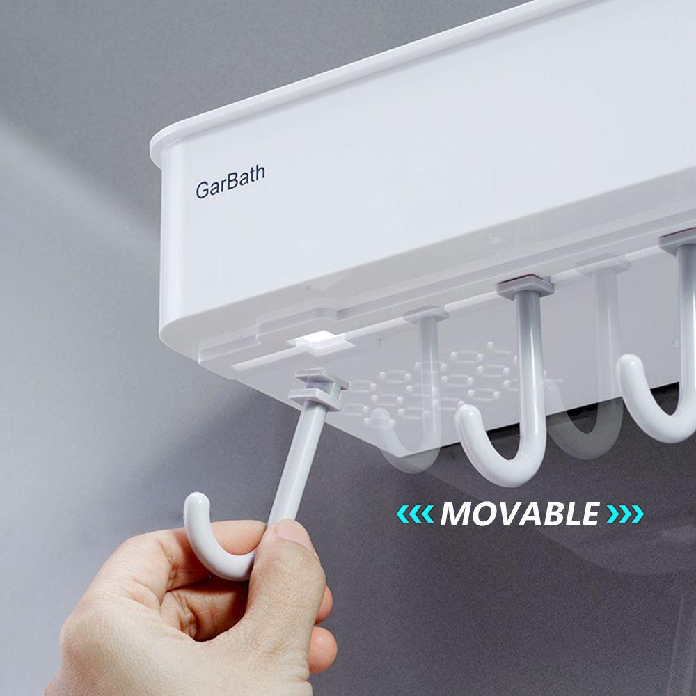 GOGOUP Giá Treo Khăn Gắn Tường Nhà Tắm Tiện Dụng