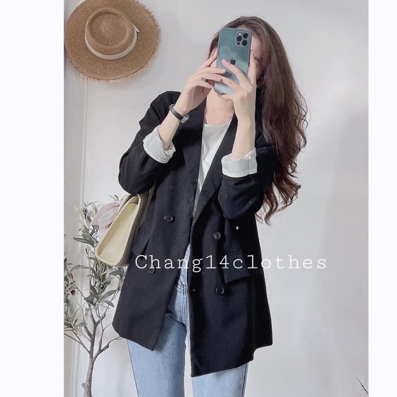 ÁO VEST BLAZER DÀI TAY SÀNH ĐIỆU PHONG CÁCH HÀN QUỐC | BigBuy360 - bigbuy360.vn