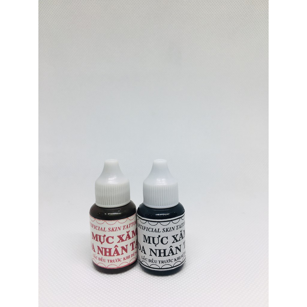 [Chai 10ml] Mực  tập xăm da nhân tạo dành cho học viên