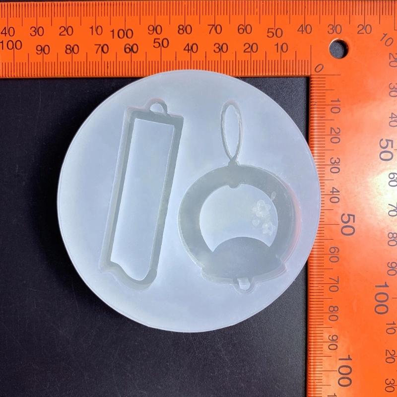 Khuôn Silicone Đổ Epoxy Hình Chuông Gió Dùng Làm Trang Sức