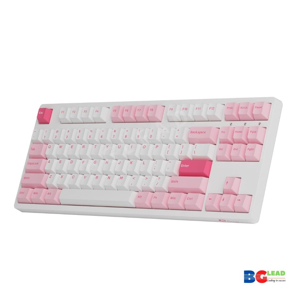 Bàn phí cơ có dây AKKO 3108 Plus Prunnus Lannessiana | 3087 Plus Prunnus Lannessiana (Foam tiêu âm / AKKO CS switch)